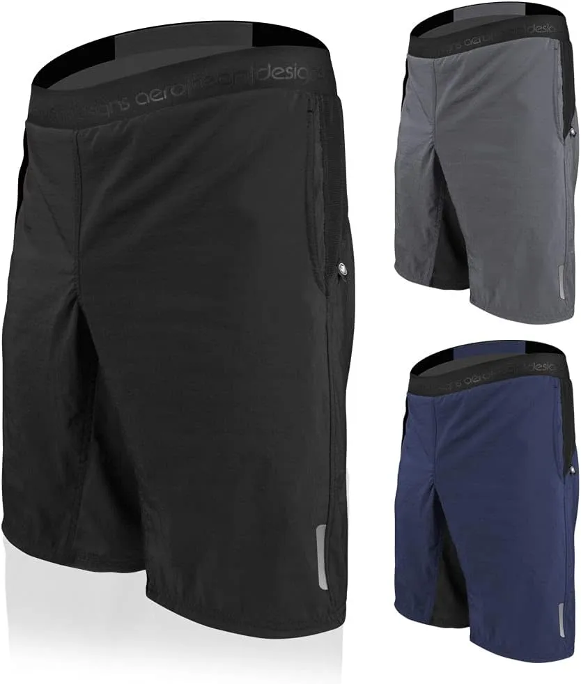 | Men's USA MTB Shorts | Mountain Bike Shell and Padded Liner | Made in USA