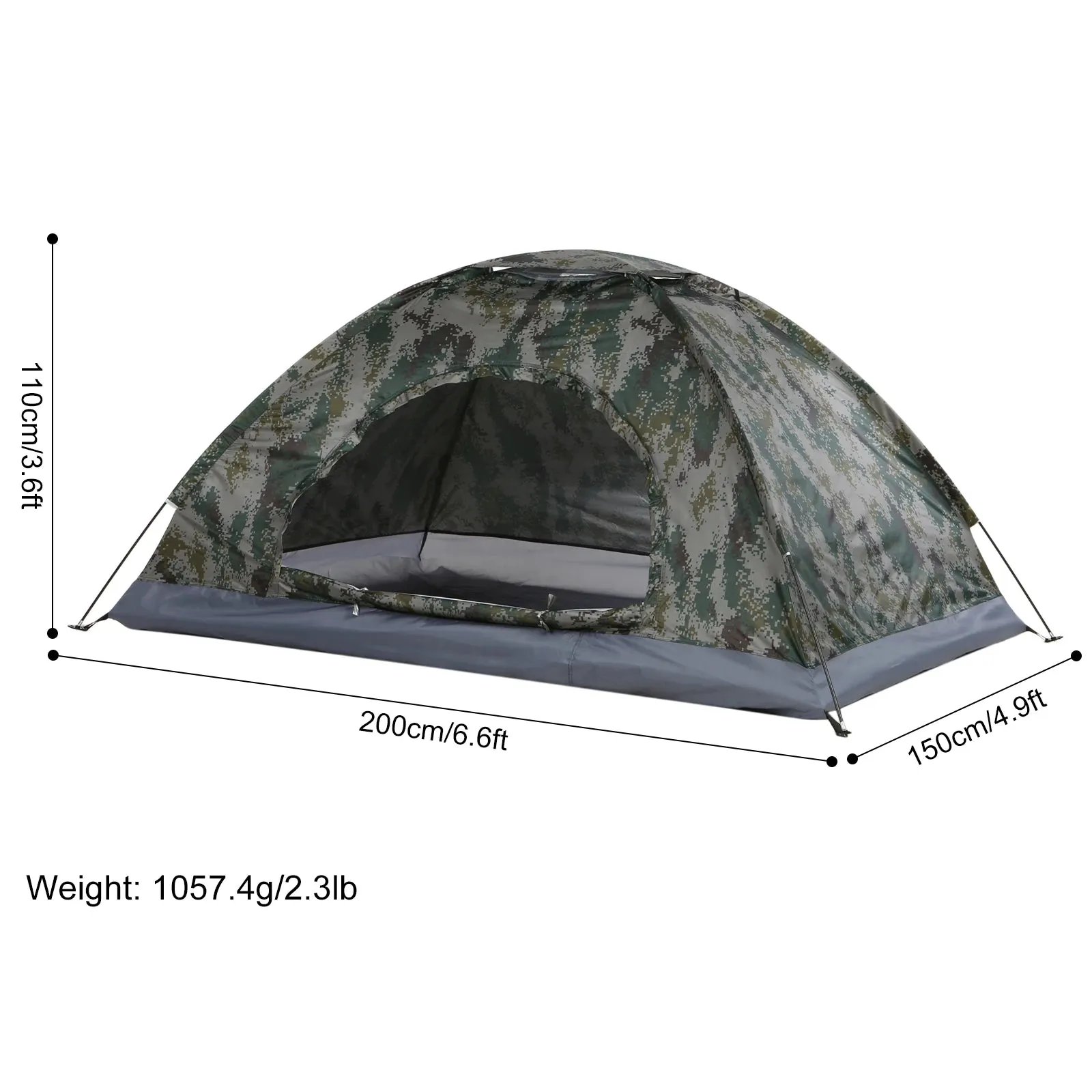 1 Or 2 Person Ultralight Camping Tent