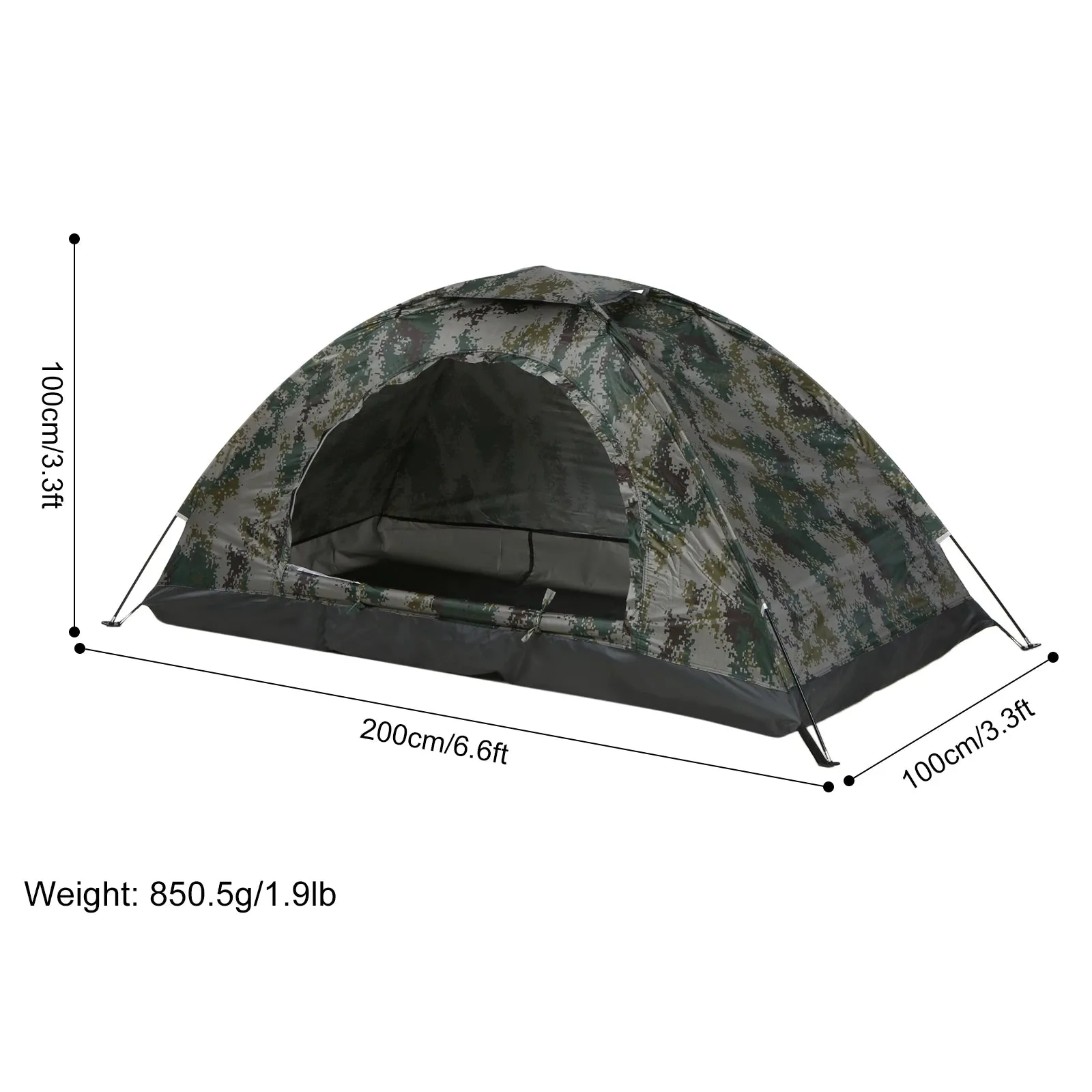 1 Or 2 Person Ultralight Camping Tent