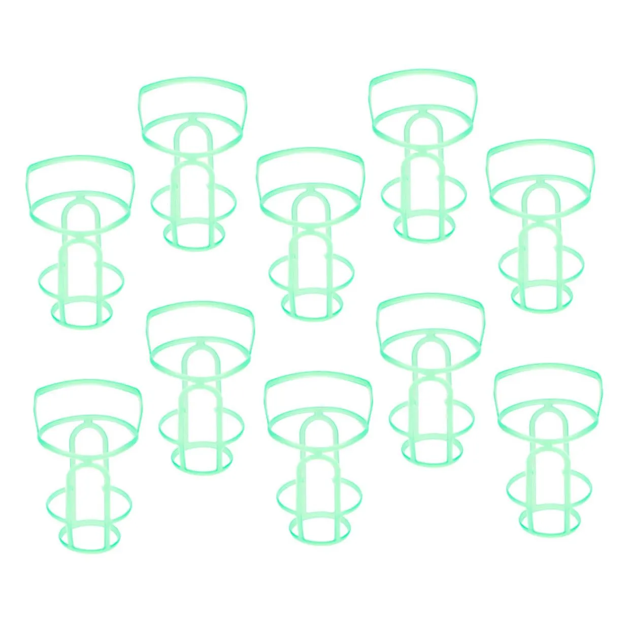 10-Pack Hospital Grade Plastic Bottle Net Bag Saline Bottle Holder Drip Bottle Cover Medical Supplies Netting 100ml