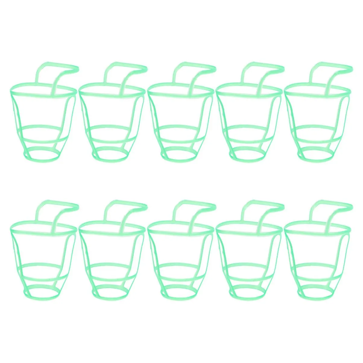 10-Pack Hospital Net Bag Plastic Drip Bottle Cover Saline Bottle Hanging Net Medical Holder Cover Medical Equipment Prevents Slippage 100ml