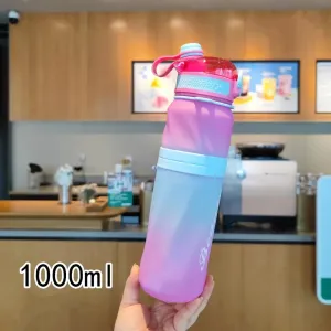 1000ML Sports Plastic Water Bottle