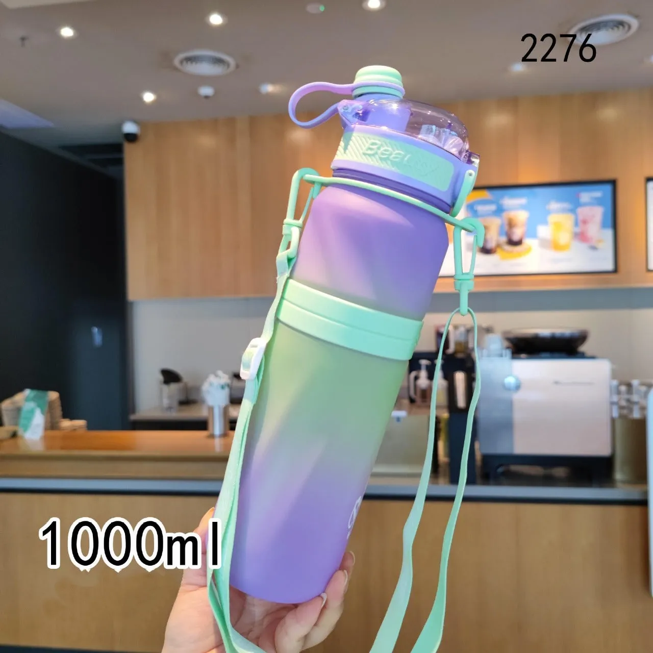 1000ML Sports Plastic Water Bottle