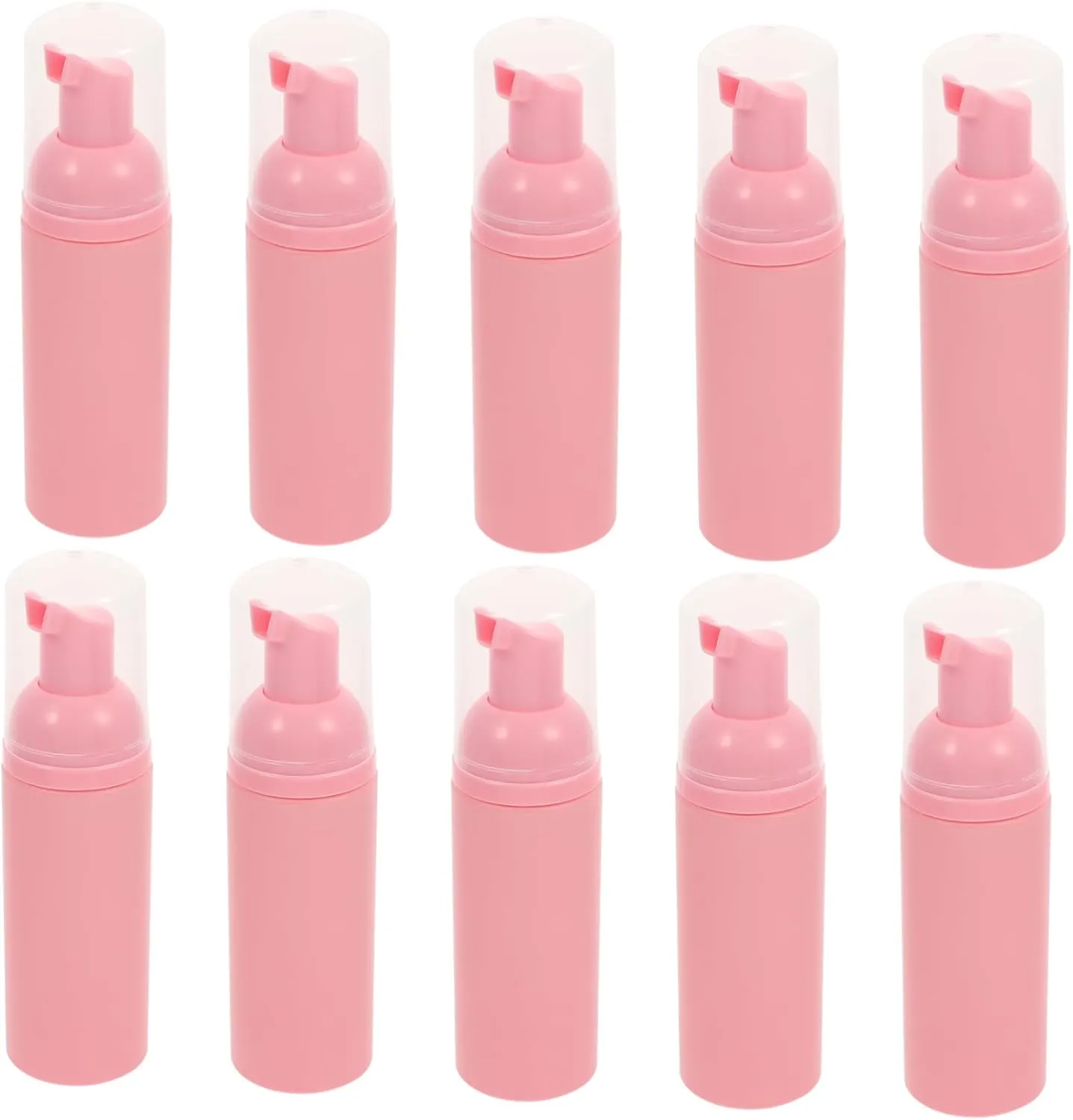 10Pcs Refillable Foaming Soap Dispensers Travel Hand Soap Dispenser for Kitchen and Bathroom Use for Dish Soap and Liquid Hand Soap