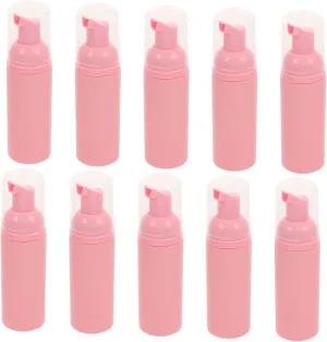 10Pcs Refillable Foaming Soap Dispensers Travel Hand Soap Dispenser for Kitchen and Bathroom Use for Dish Soap and Liquid Hand Soap