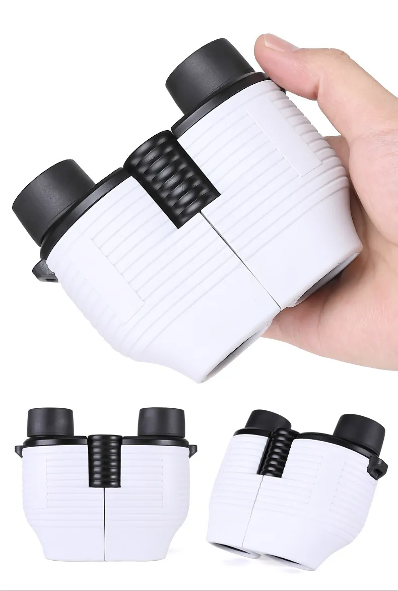 10x25 Binoculars Children's Low Light Night Vision Outdoor Travel High Magnification Fixed Focus Telescope