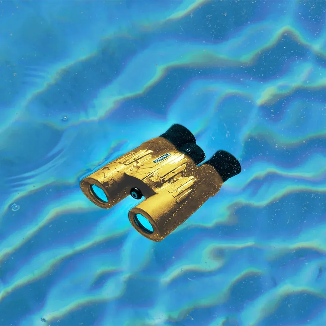 10x30mm Floatmaster Yellow Floating Waterproof Binoculars | AB11092