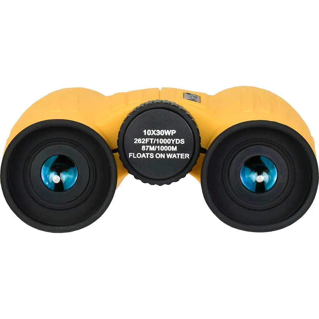 10x30mm Floatmaster Yellow Floating Waterproof Binoculars | AB11092