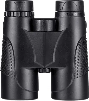 10X42 Roof Prism Binoculars for Adults, HD Professional Telescope Bird Watching Travel Stargazing Hunting Concerts Sports-BAK4 FMC Lens-with Carrying Bag Monocular