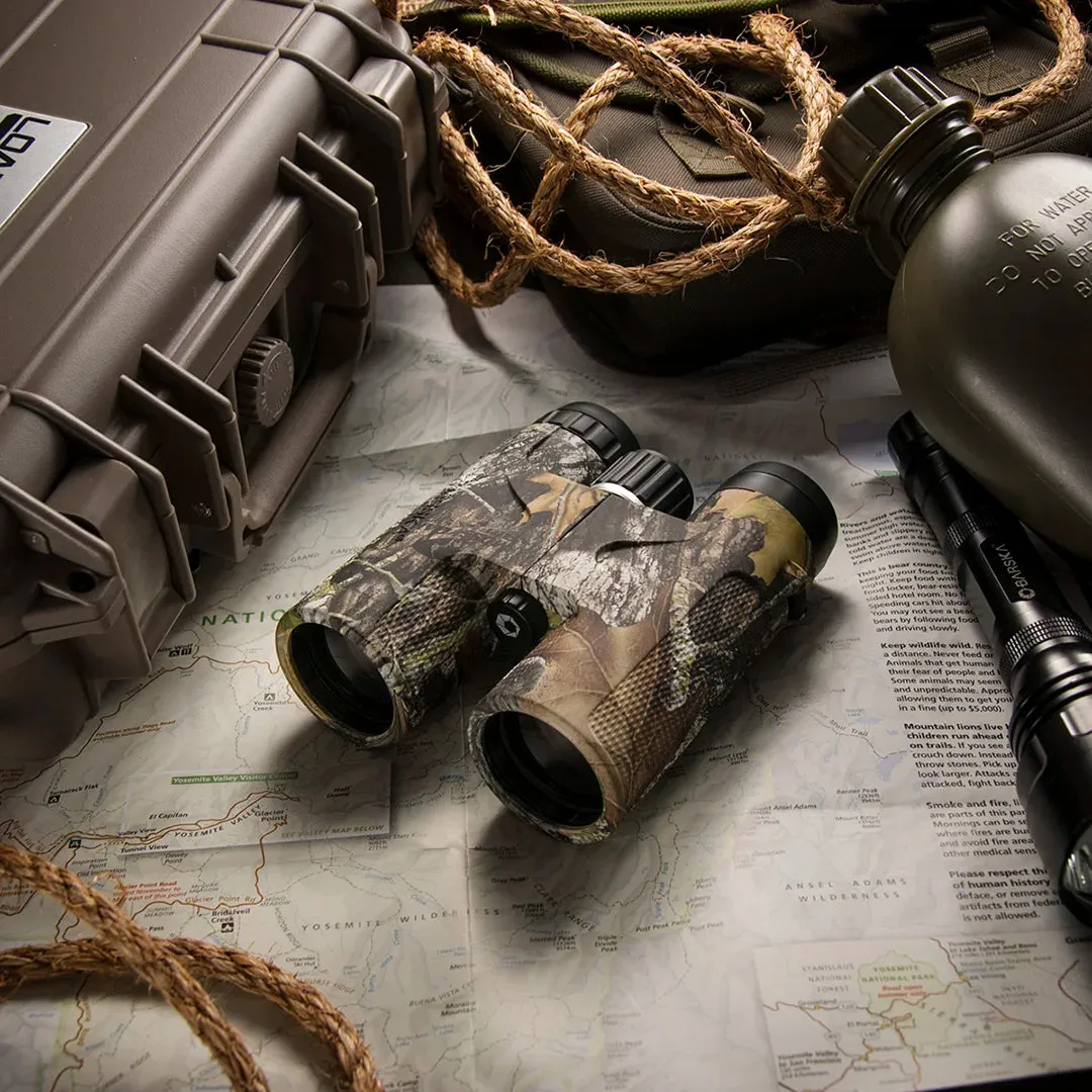 10x42mm Blackhawk Waterproof Binoculars Mossy Oak® Break-Up® Camo (Clam Pack) | AB11851
