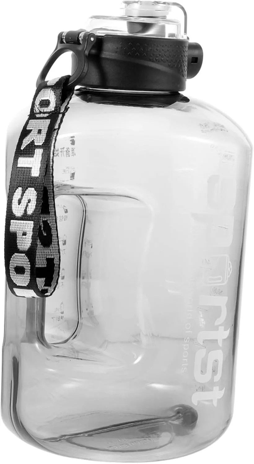1Set Portable Water Bottle with Handle Large Capacity Sports Jug for and Outdoor Activities Leak Design for Hydration the Go