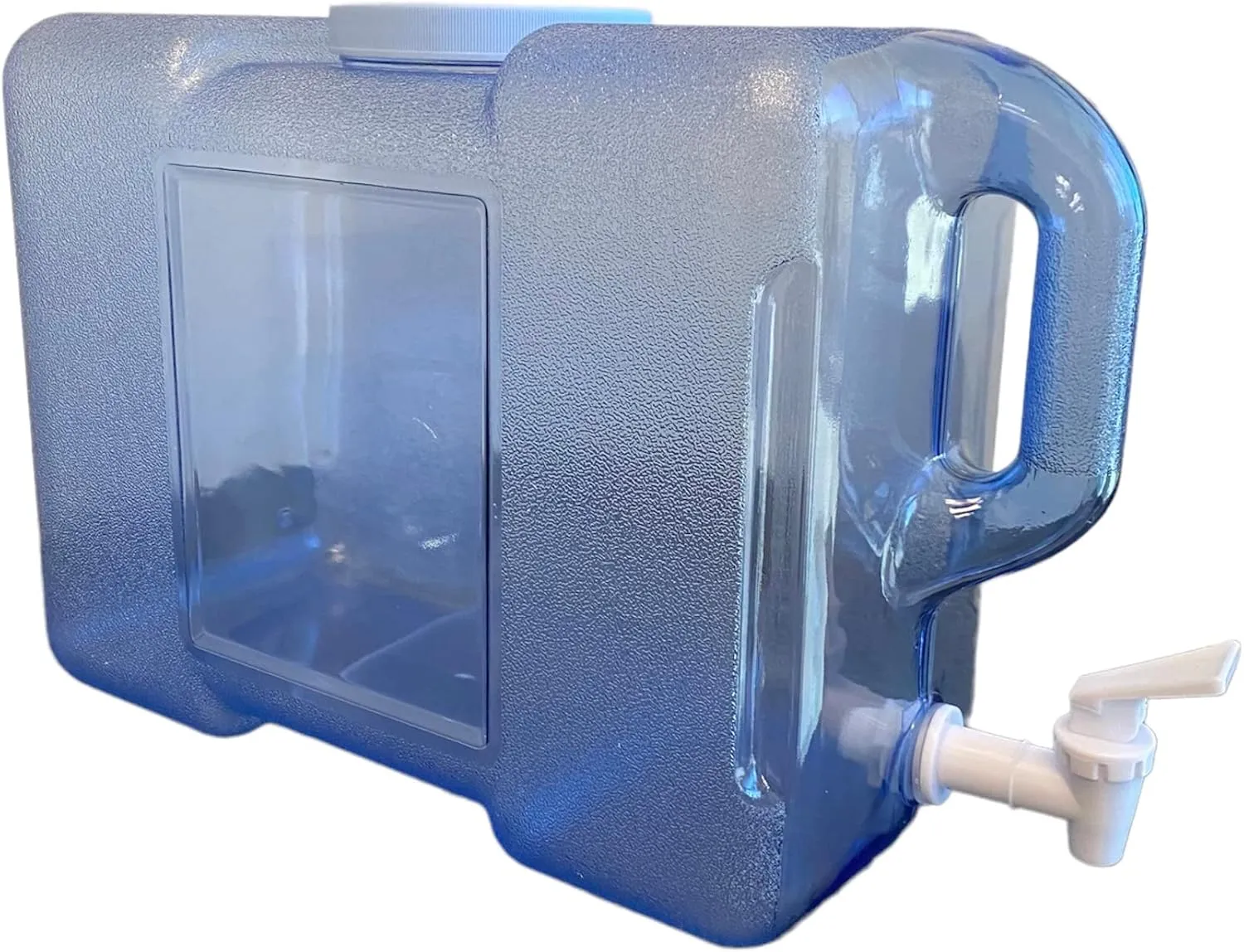 2 or 3 Gallon 3 Gallon Refrigerator Bottle Drinking Water Dispenser w/Faucet Refrigerator Bottle Drinking Water Dispenser with Handle and Faucet - Made in USA (3 Gallon)