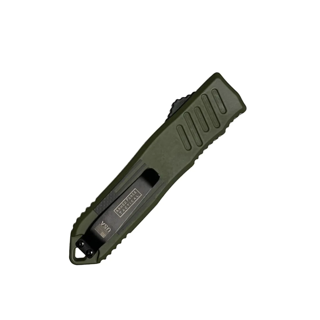2-Pack: 5.5" Automatic OTF Knife w/ Half Serrated Dagger Blade