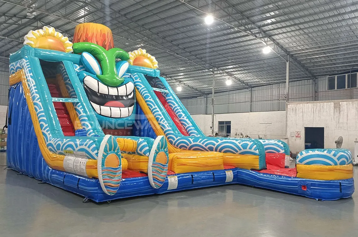 20ft Kona Falls Lagoon Commercial Inflatable Water Slide