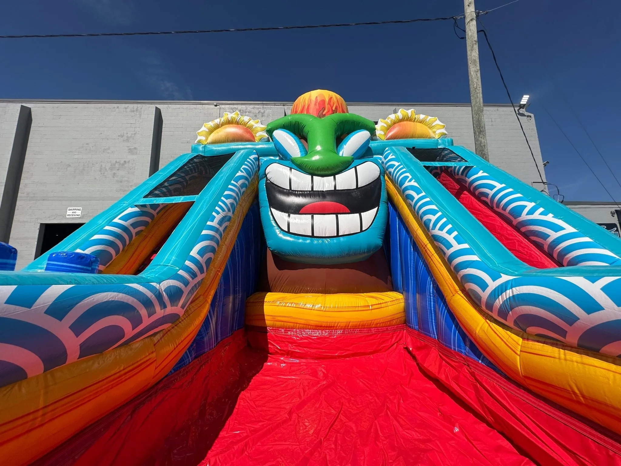 20ft Kona Falls Lagoon Commercial Inflatable Water Slide