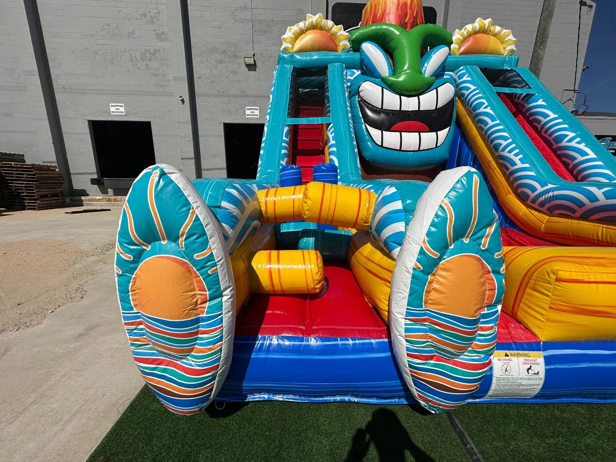 20ft Kona Falls Lagoon Commercial Inflatable Water Slide