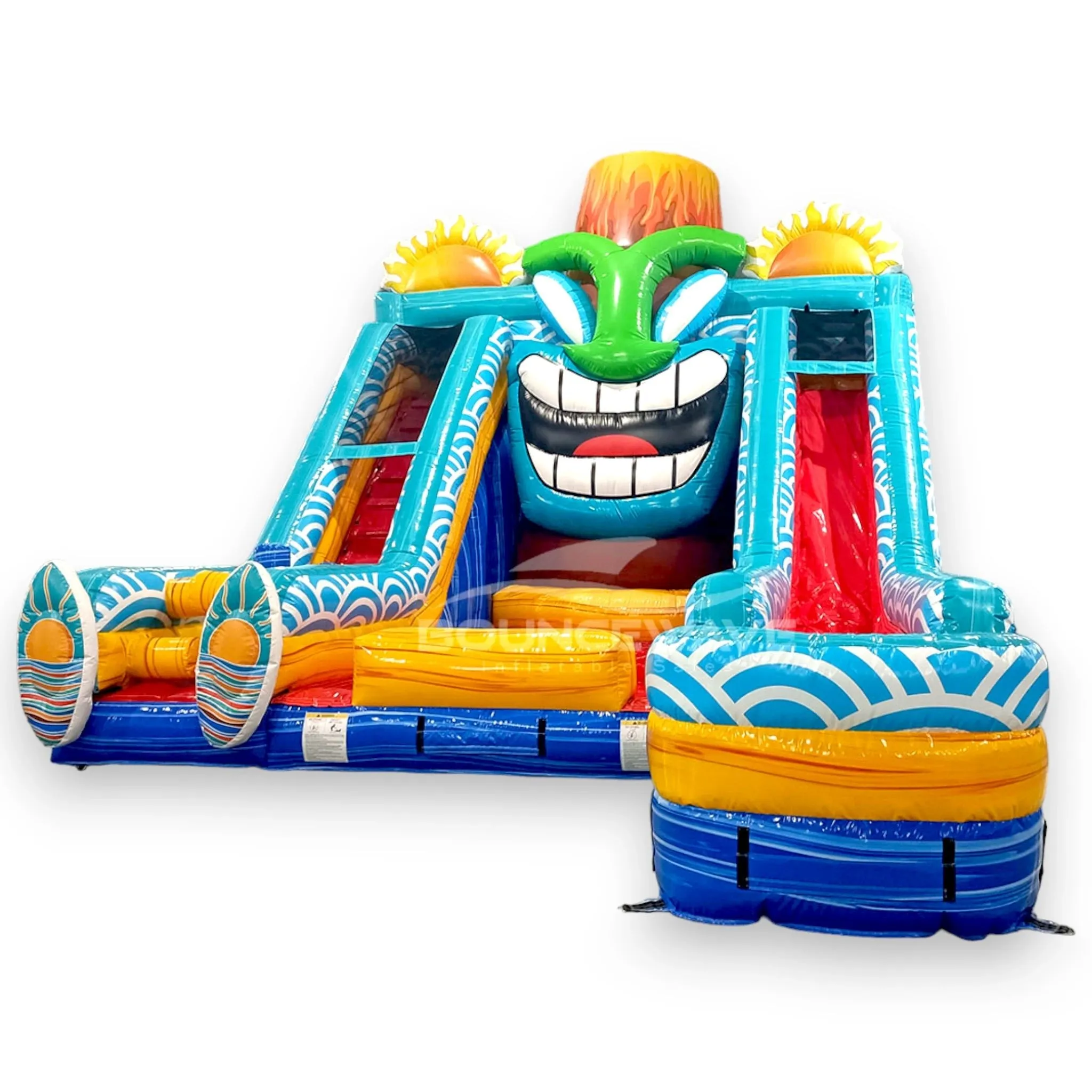 20ft Kona Falls Lagoon Commercial Inflatable Water Slide