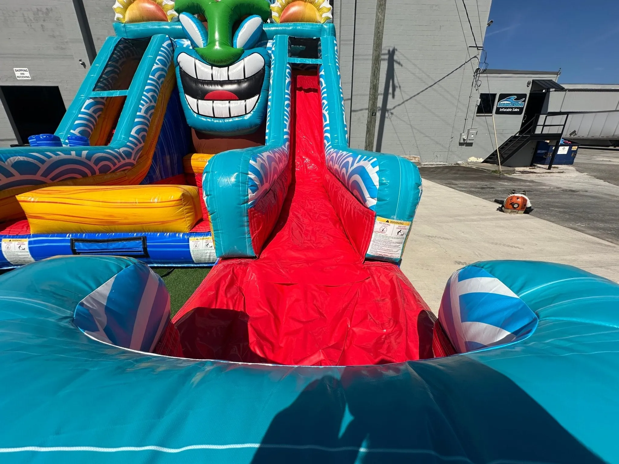 20ft Kona Falls Lagoon Commercial Inflatable Water Slide