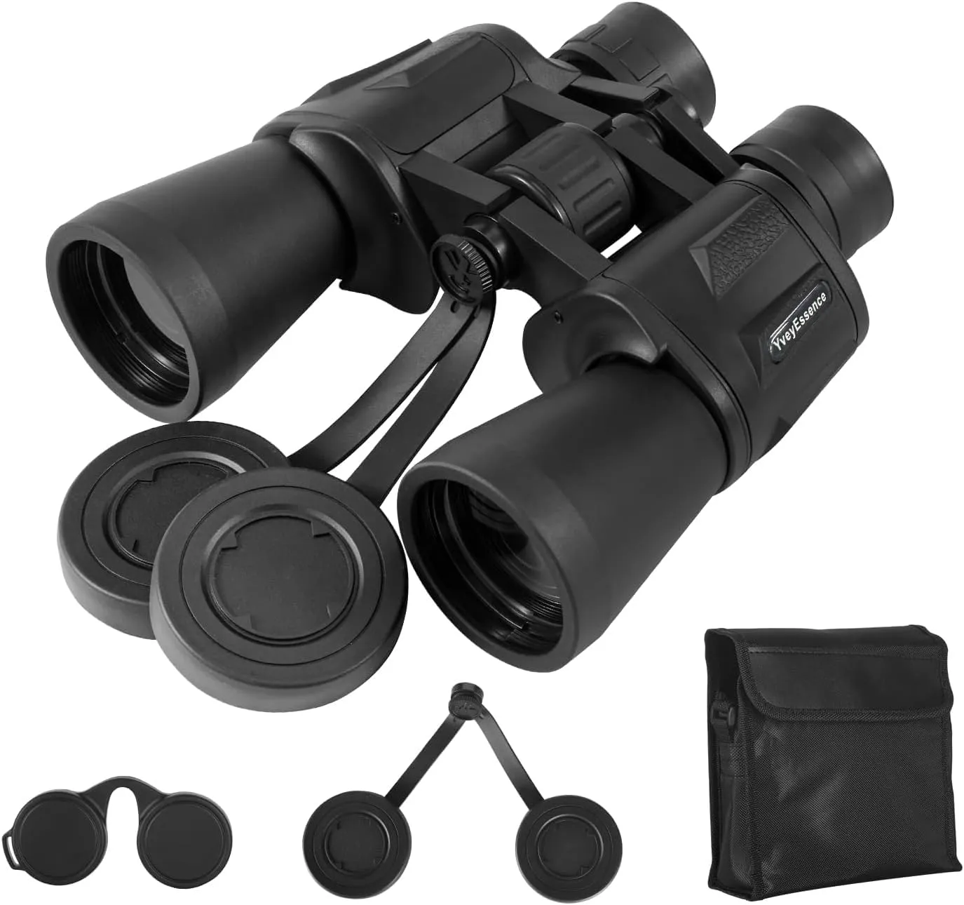 20x50 HD Binoculars for Adults, Night Vision Binoculars Waterproof Binocular with Large View, Easy Focus for Bird Watching, Travel, Adventures