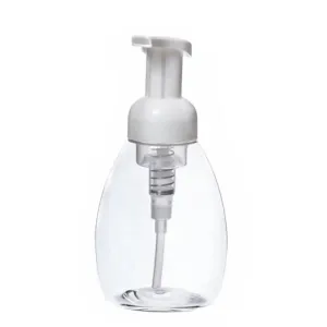 240ml Clear Oval Foamer Pump Bottle