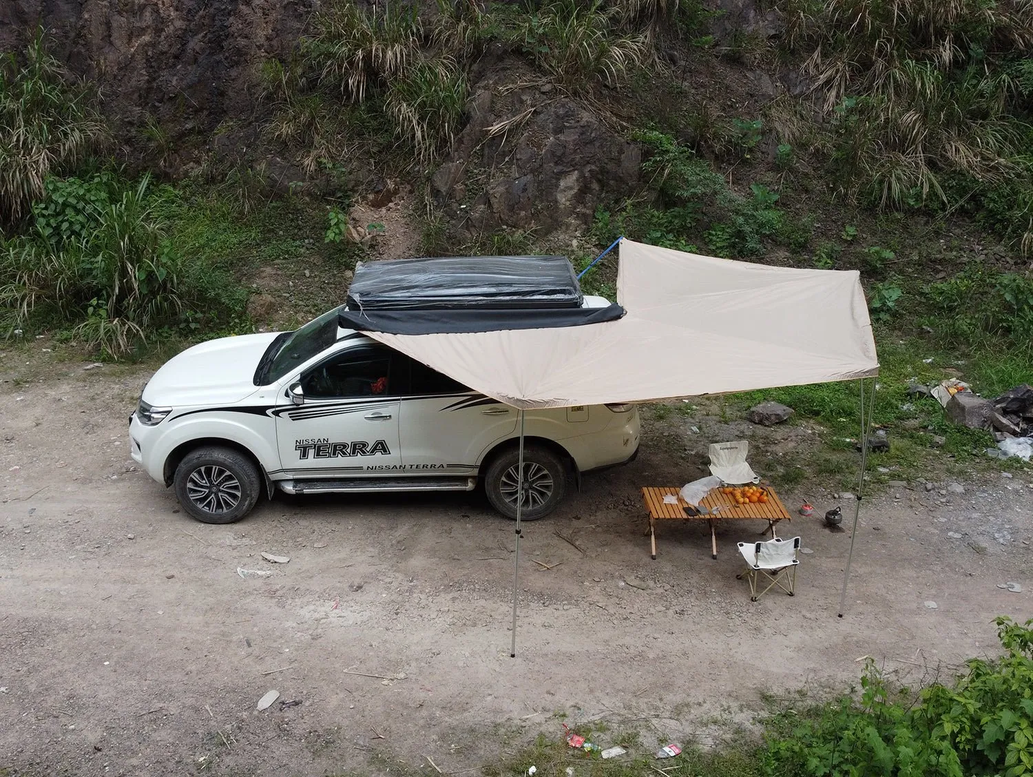 270 Degree Aluminum Car Side Tent MOT-LT270