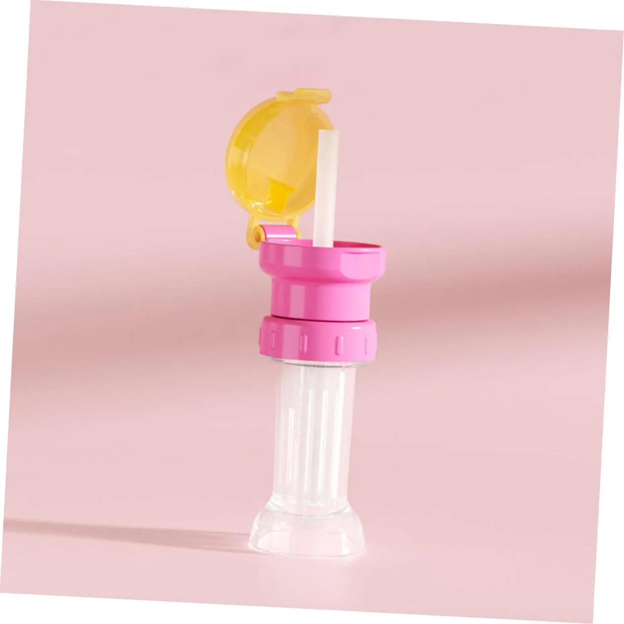2sets 4 Pcs Water Bottle Adapter with Straw Caps for Prevent While Drinking Bright Colors for Easy Use 4pcs*2