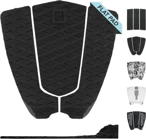 3-Piece Traction Pad - Arch, Flat, or Front - Maximum Grip, Super Strong 3M Adhesive - Fits All Surfboards: Shortboard, Fish, Longboard, SUP, Skimboard - Stomp or Deck Pad