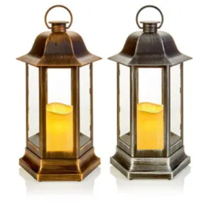 37cm Lantern - Bronze