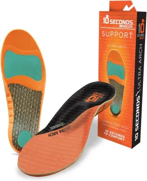 3810 Ultra Arch Support – Foam Cushion Insoles for Men & Women w/Metatarsal Pad, Plantar Fasciitis Relief, Morton's Neuroma Metatarsalgia Orthotics, Heavy Impact Shoe Insert (M 11, W 13)