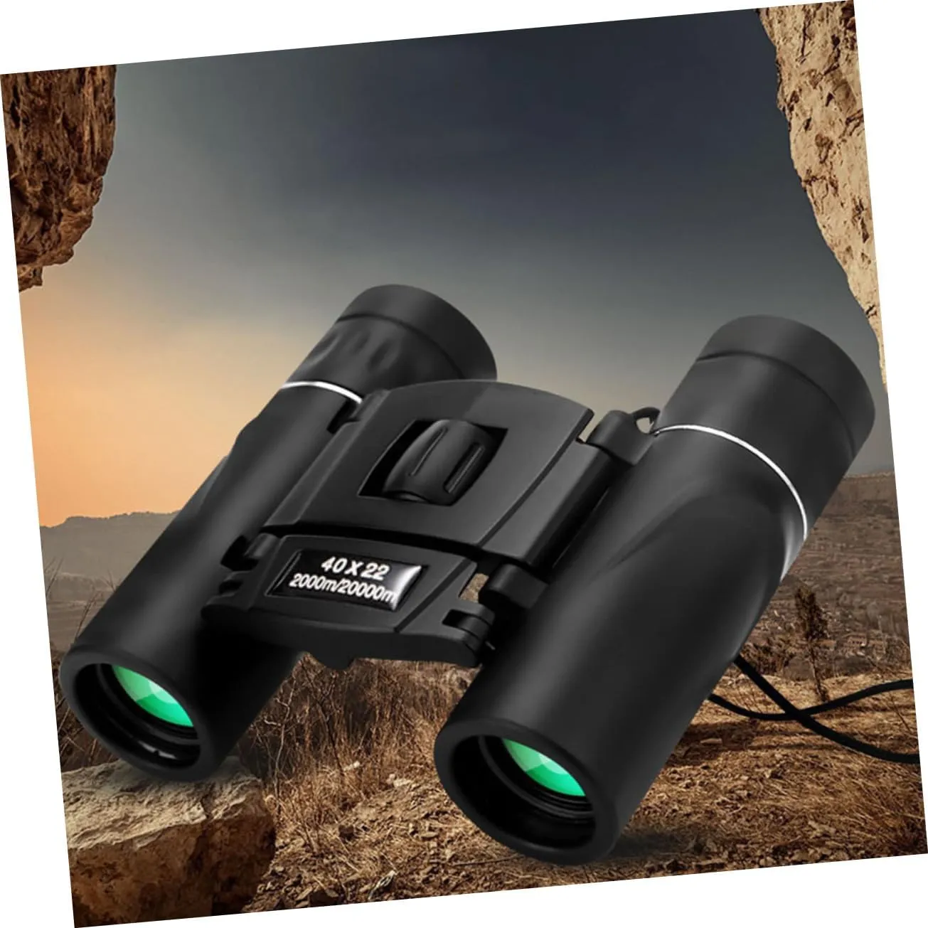 3pcs Binoculars Pocket Binocular Goggles Sightseeing Binocular Safety Goggles for High Definition Binocular Telescope Hunting Binocular Bunoculars Black Metal (Blackx3pcs 9X10X3.5CMx3pcs)