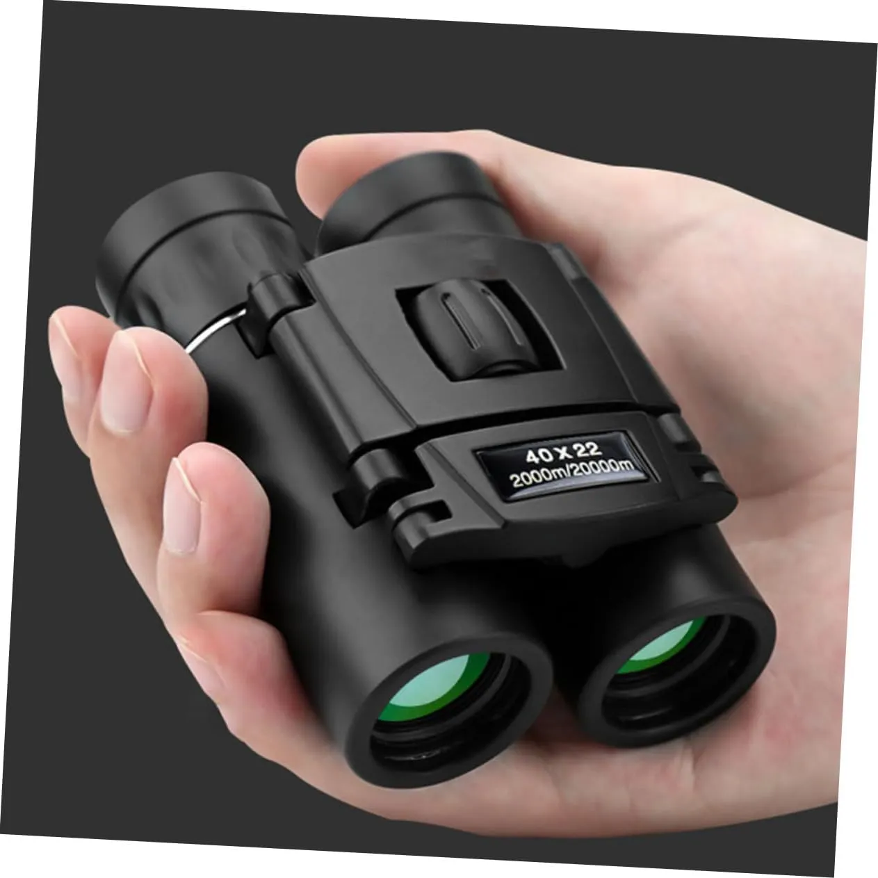 3pcs Binoculars Pocket Binocular Goggles Sightseeing Binocular Safety Goggles for High Definition Binocular Telescope Hunting Binocular Bunoculars Black Metal (Blackx3pcs 9X10X3.5CMx3pcs)