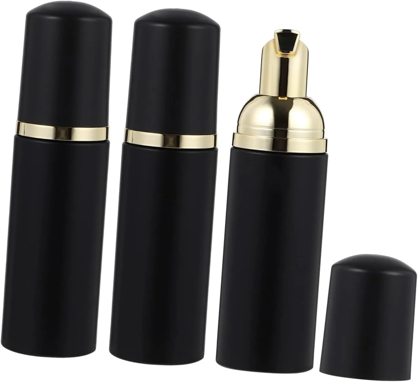 3sets 60ml Foam Soap Dispenser Pump Bottle Travel Shampoo Bottles Foaming Pump for Hand Soap 3pcs*3