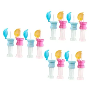 3sets Water Bottle Caps Straw for Toddlers Kids Water Bottle Adapter with Straw 4pcs*3