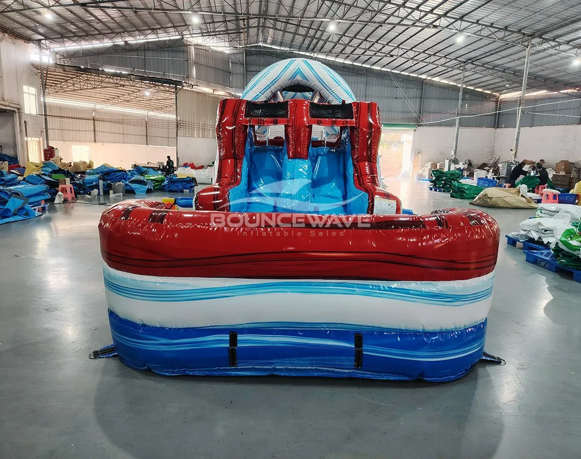 46ft American Thunder Commercial Hybrid Inflatable Obstacle Course