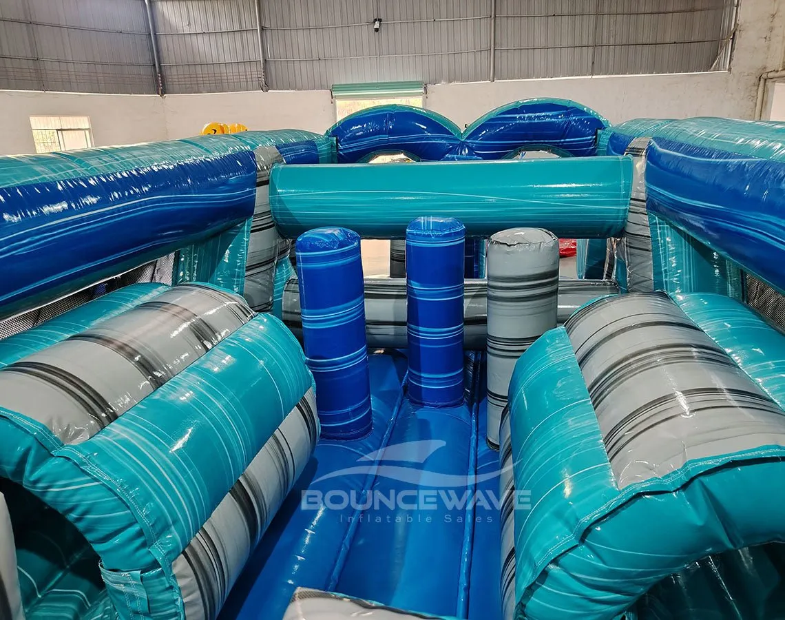 46ft Bahama "Flash" Hybrid Inflatable Obstacle Course