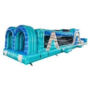 46ft Bahama "Flash" Hybrid Inflatable Obstacle Course