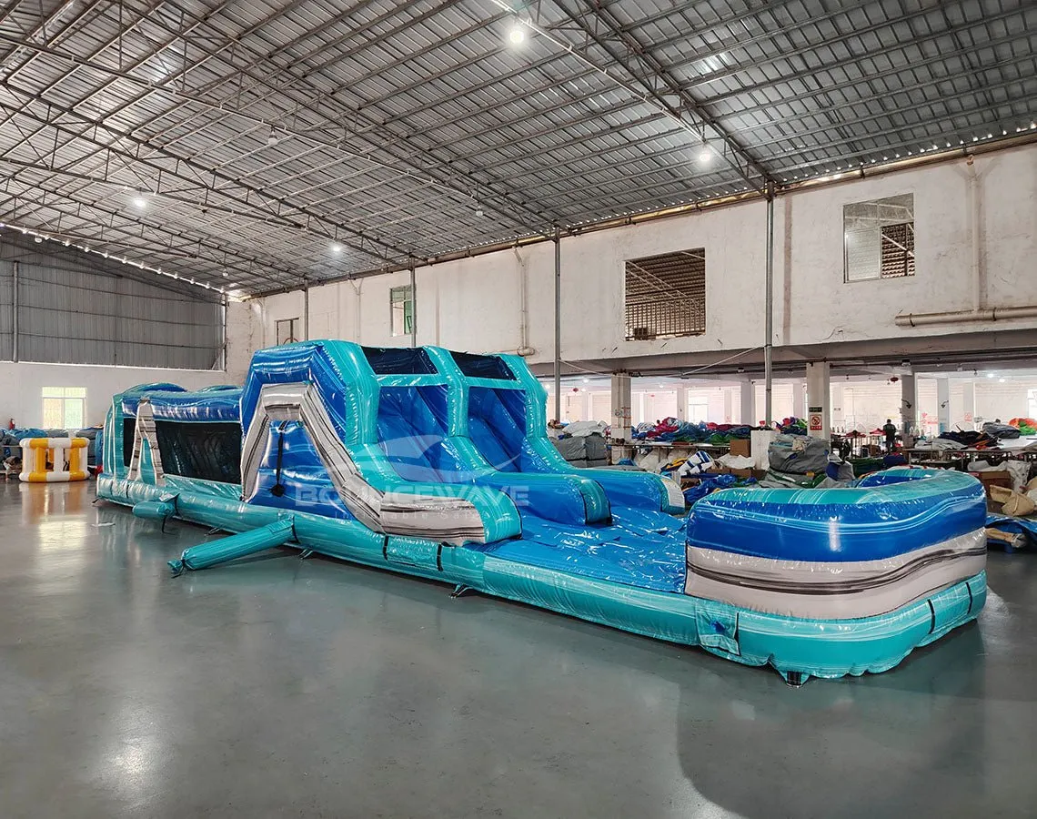 46ft Bahama "Flash" Hybrid Inflatable Obstacle Course