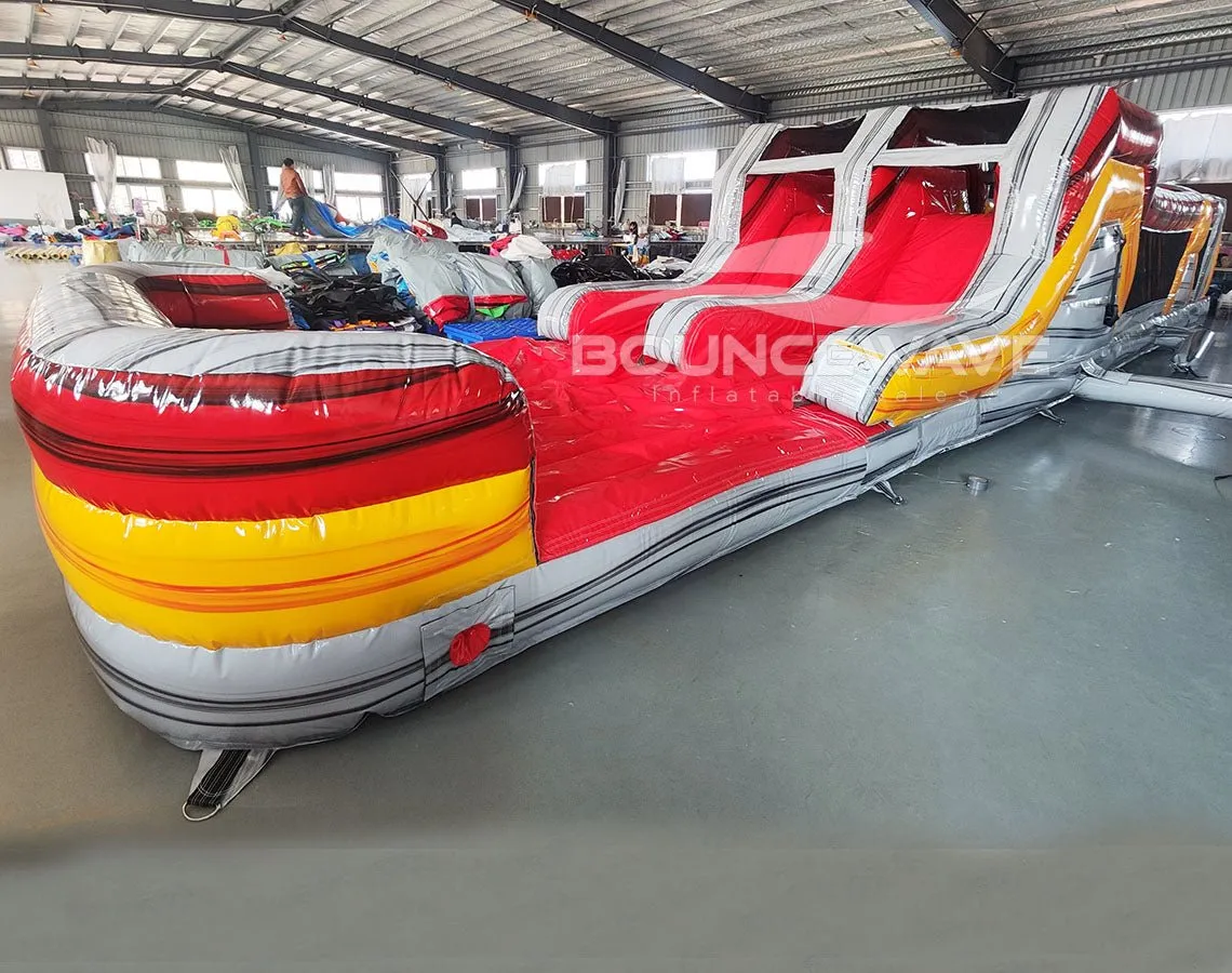 46ft Fire Island "Flash" Hybrid Inflatable Obstacle Course