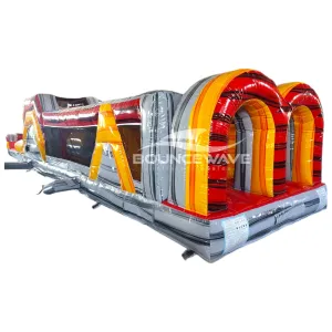 46ft Fire Island "Flash" Hybrid Inflatable Obstacle Course