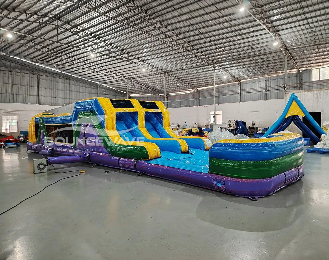 46ft Goombay "Flash" Hybrid Inflatable Obstacle Course