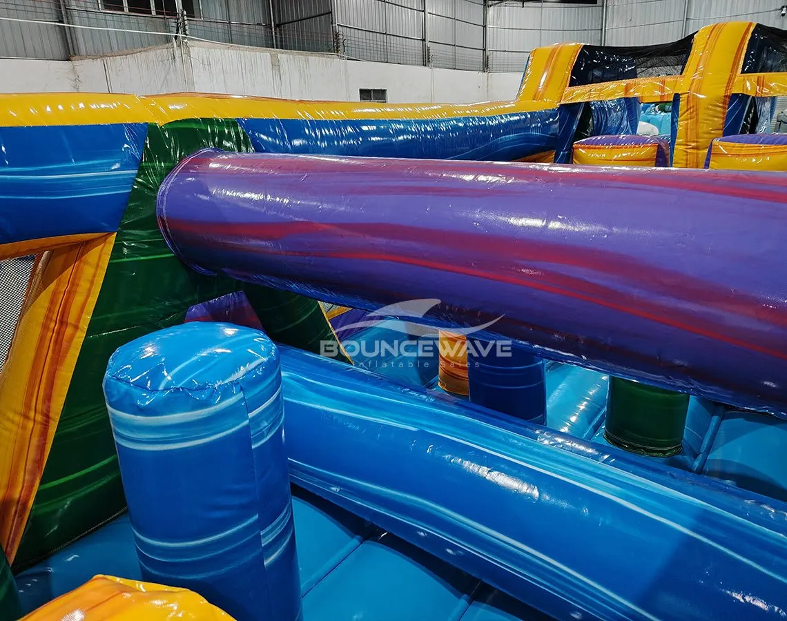 46ft Goombay "Flash" Hybrid Inflatable Obstacle Course