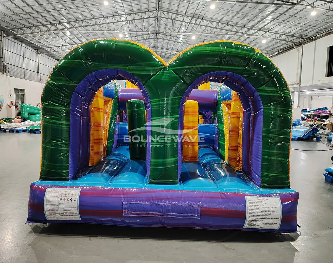 46ft Goombay "Flash" Hybrid Inflatable Obstacle Course