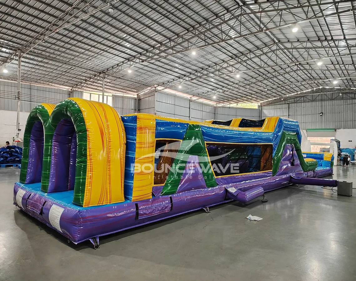 46ft Goombay "Flash" Hybrid Inflatable Obstacle Course
