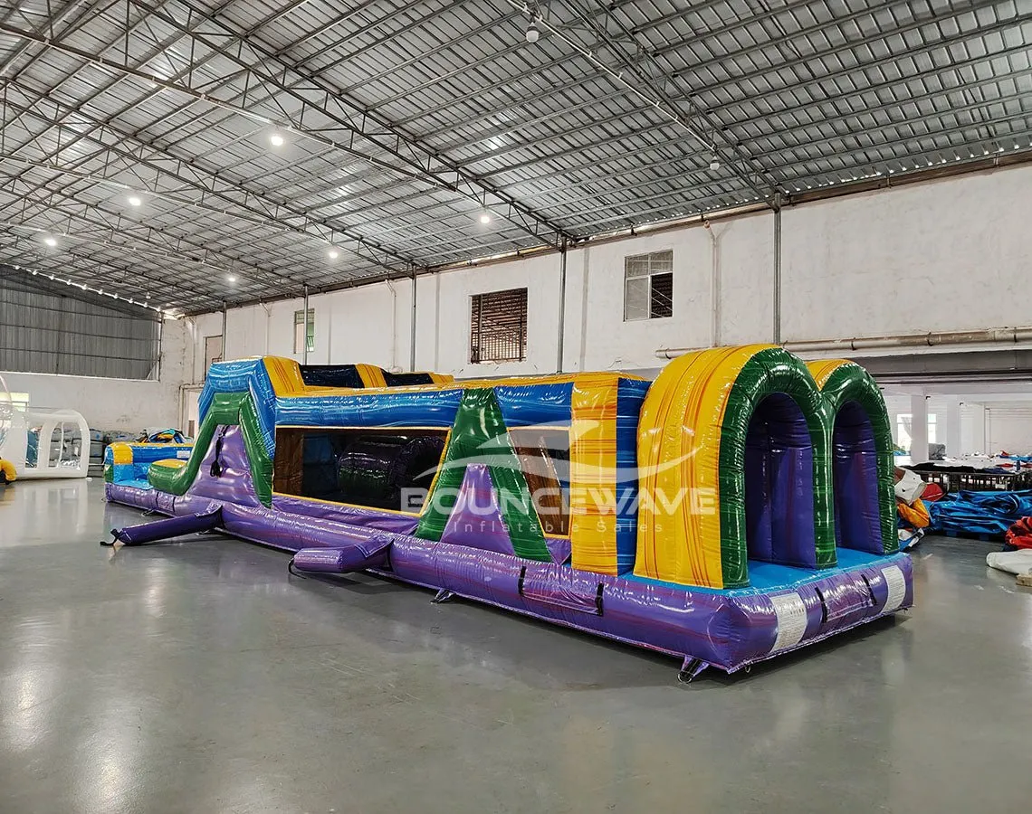 46ft Goombay "Flash" Hybrid Inflatable Obstacle Course