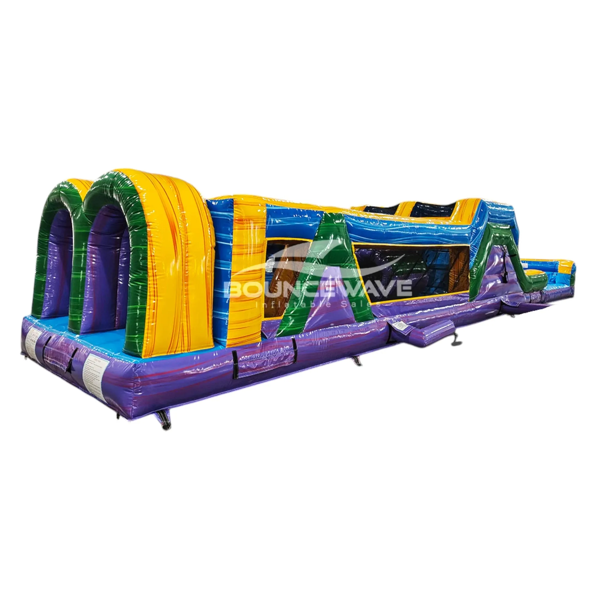 46ft Goombay "Flash" Hybrid Inflatable Obstacle Course