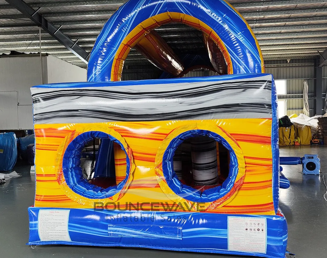 46ft Rip Curl Commercial Hybrid Inflatable Obstacle Course
