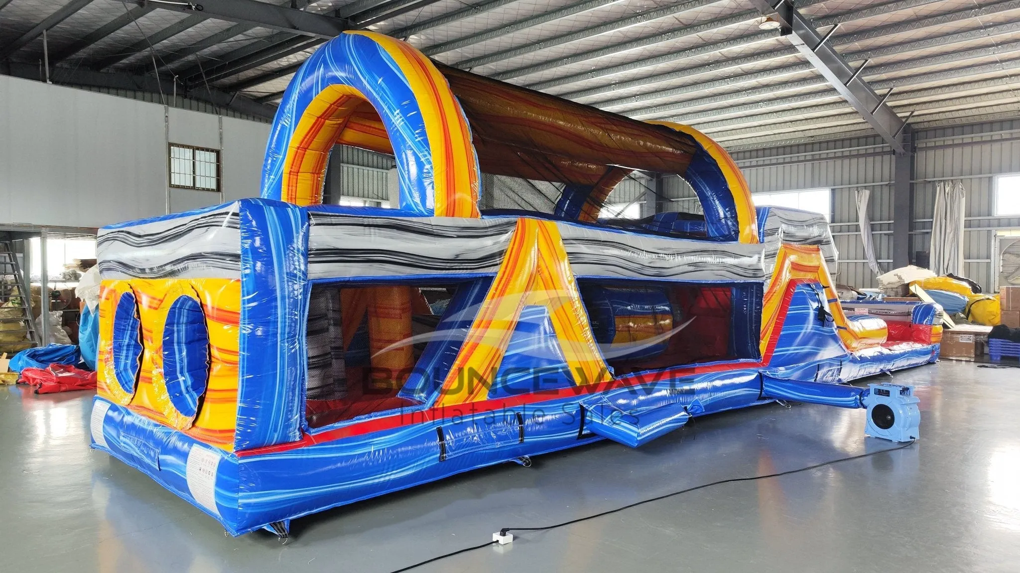 46ft Rip Curl Commercial Hybrid Inflatable Obstacle Course