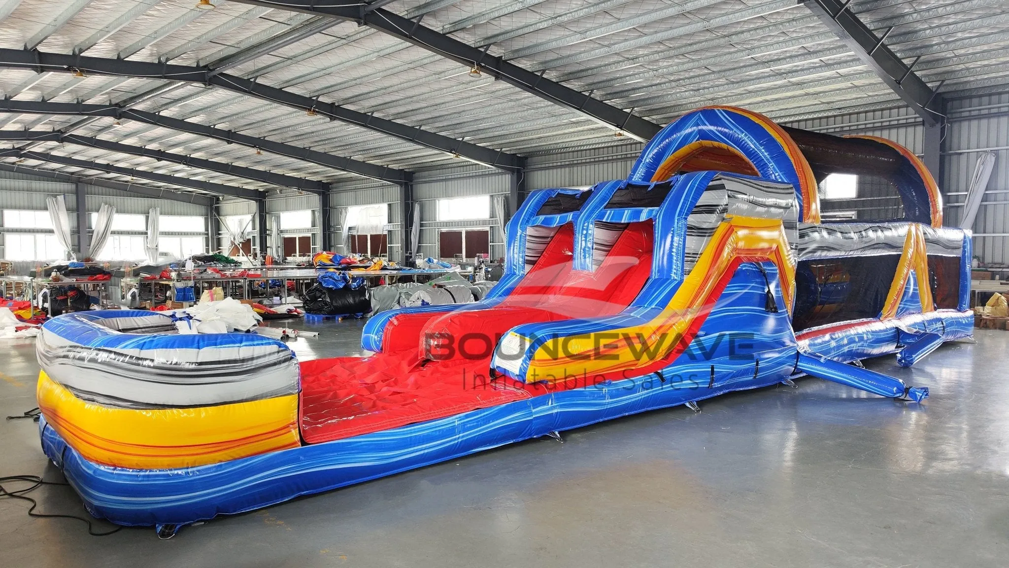 46ft Rip Curl Commercial Hybrid Inflatable Obstacle Course