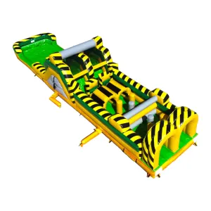 46ft Toxic "Flash" Hybrid Inflatable Obstacle Course