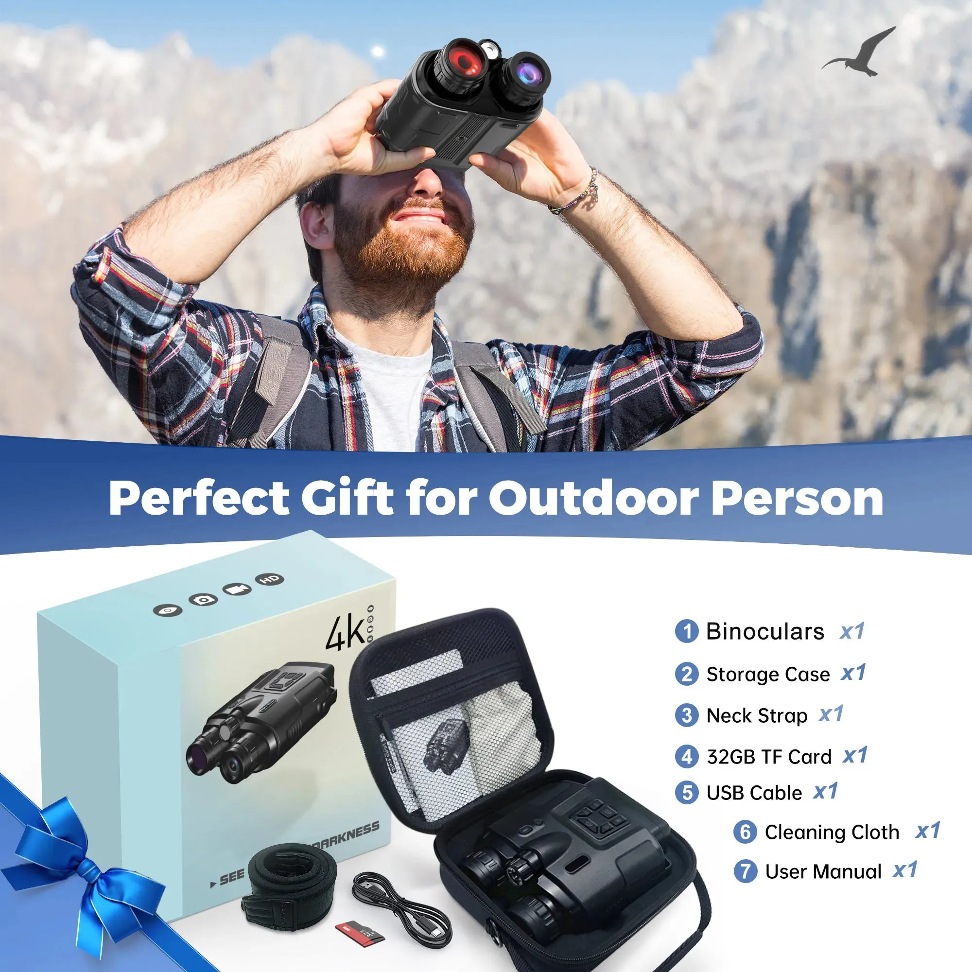 4K Night Vision Binoculars